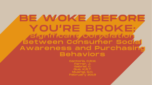 Be Woke Before You're Broke