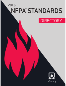 NFPA STANDARDS