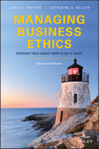 managing business ethics straight talk about how to do it right  7th edition  linda k. trevino