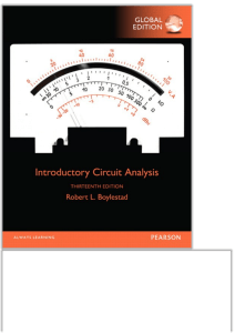 Introductory circuit analysis 13th edition (Boylestad, Robert L)