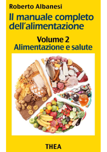 Alimentazione e salute - Il manuale completo dell'alimentazione vol. 2
