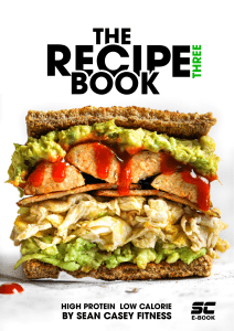 The Recipe Book 3 by Sean Casey Fitness