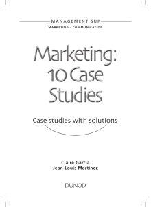 pdfcoffee.com marketing-10-case-studies-marketing-10-case-studies-case-studies-with-solutions-pdf-free