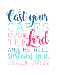 psalm55 22