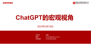 浙商证券-人工智能行业-Chat GPT的宏观视角H301 AP202303201584397696 1