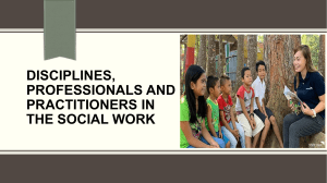 lesson 4 Social Work