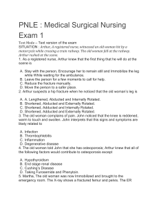 PNLE - Medical Surgical Nursing Exam 1
