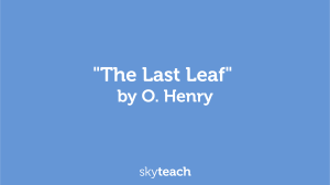 The-Last-Leaf-by-O.Henry-Worksheet