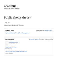 public choice theory by jane s. shaw  the concise encyclopedia of economics  library of economics and liberty-with-cover-page-v2