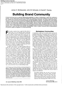 JM 2002 building brand community