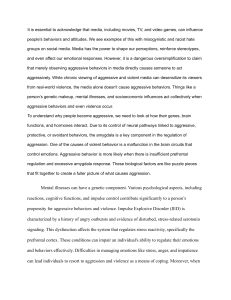 Undergrad psychology essay