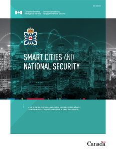 Canadian Smart Cities and National Security (Canadian Security Intelligence Service, 2022)