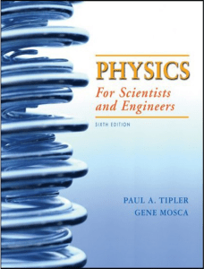 Tipler Physics for Scientists and Engineers 6th edition