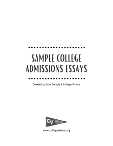 Sample-College-Admissions-Essays