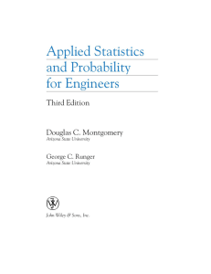 Applied Statistics And Probability For Engineers - 3rd edition (Douglas C. Montgomery George C. Runger) (Z-Library)