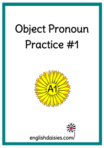object-pronoun-practice