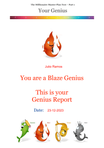 MMP Genius Report - Blaze