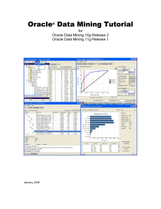 ODMr 11g Tutorial for OTN