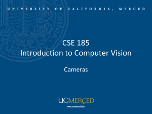 CSE 185 Computer Visions