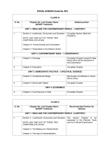 DELETEDSocial Science Sec 2020-21