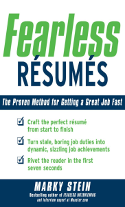 Fearless Resumes