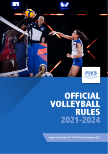 FIVB-Volleyball Rules 2021 2024