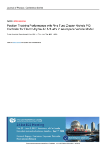 Position Tracking Performance with Fine Tune Ziegl
