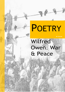 Owen Poetry booklet