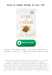 King of Greed (Kings of Sin, #3) - Google Groups - PDF Room