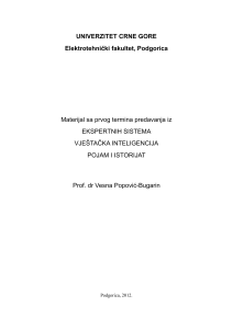 Vještačka inteligencija: Pojam i istorijat