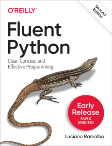 Fluent Python: Advanced Programming Techniques