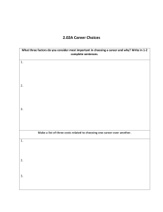 2.02A Career Choices