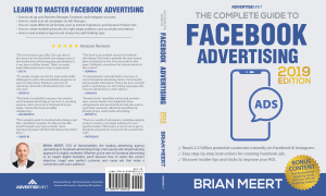 Brian Meert - The Complete Guide to Facebook Advertising-Advertisemint, Inc. (2018)