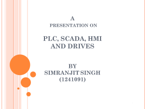 PLC - SCADA - HMI and DRIVES