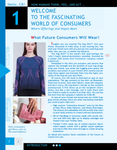 CH 1 INTRODUCTION—Welcome to the Fascinating World of Consumers