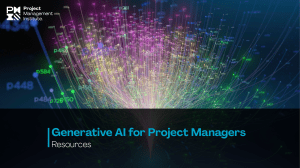 Generative AI for Project Managers