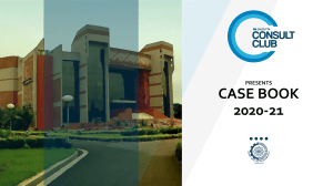 IIM Calcutta Casebook 2020-21