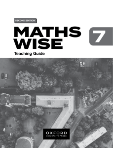 Mathswise TG 7