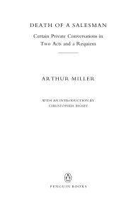 Arthur Miller - Death of a Salesman  Certain Private Conversations in Two Acts and a Requiem-Penguin Books (1998)