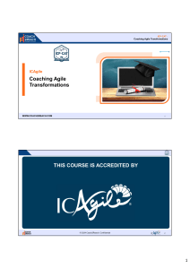 Coaching Agile Transformations Presentation
