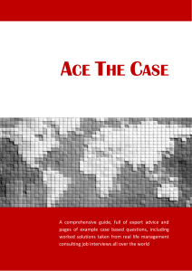 Ace the Case: Consulting Interview Prep Guide