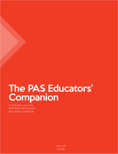 PAS Educator's Companion