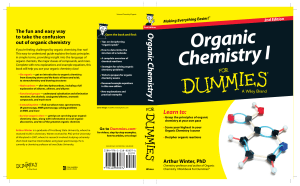 Organic Chemistry I Textbook: A Beginner's Guide