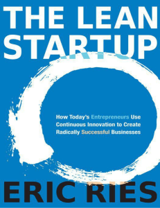 8. Eric Ries - The Lean Startup