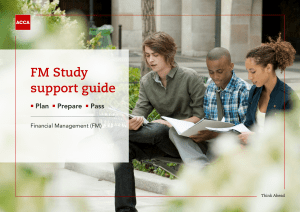 3626 FM study support guide