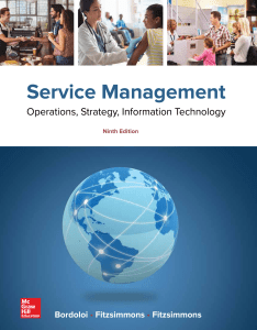 Sanjeev Bordoloi, James Fitzsimmons, Mona Fitzsimmons - Service Management  Operations, Strategy, Information Technology (2018, McGraw-Hill Education) - libgen.li