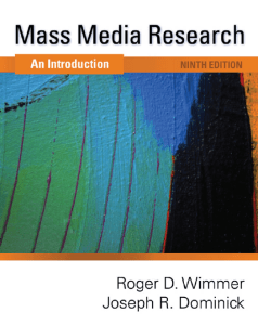 [Roger D. Wimmer, Joseph R. Dominick] Mass Media R(b-ok.org)