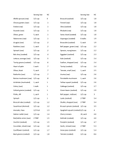 FVs w Values