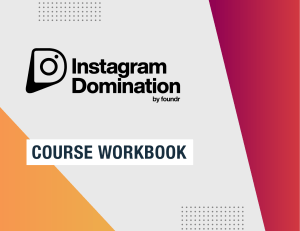 Instagram Dominatiom workbook lessons+2021