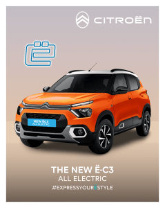 The New Citroën Ë-C3 All Electric Brochure